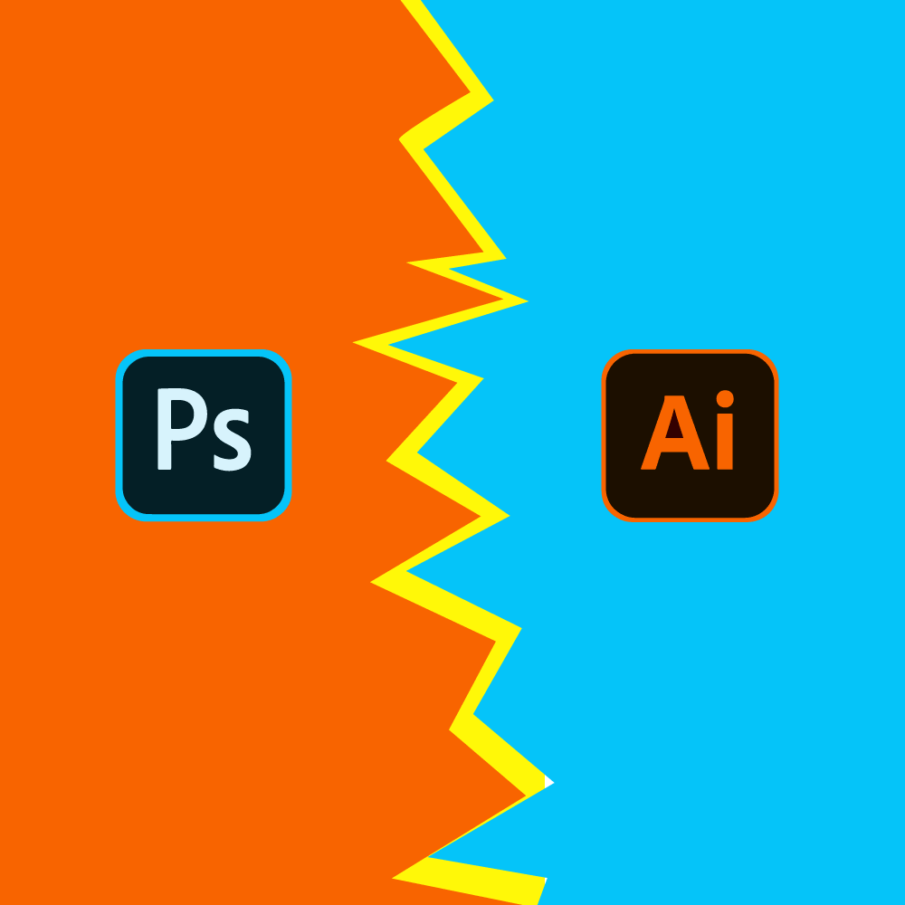 Adobe Illustrator vs photoshop cover image