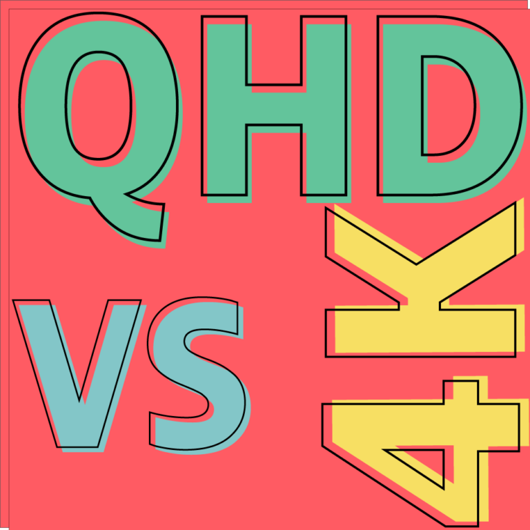 QHD vs 4K: Comparing the Two Most Popular resolutions with 8K